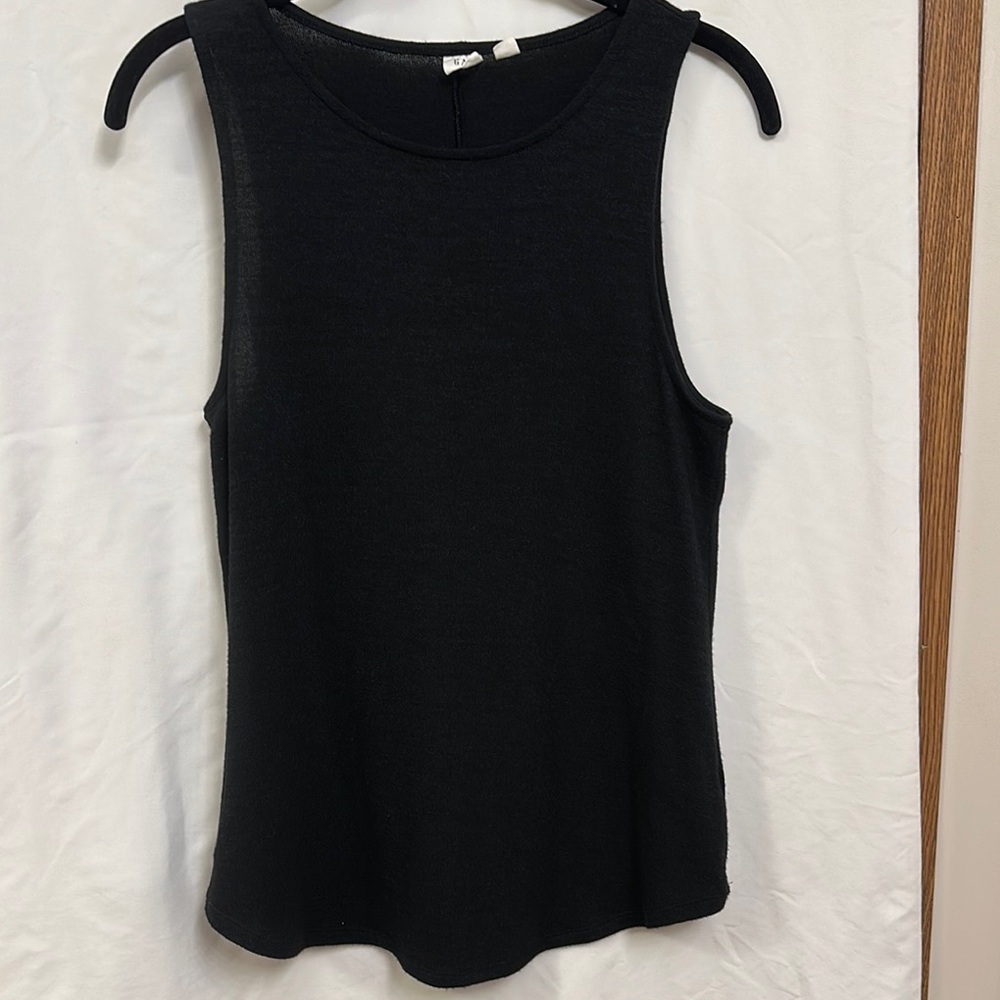 GAP Black Loose Sleeveless Tank Top